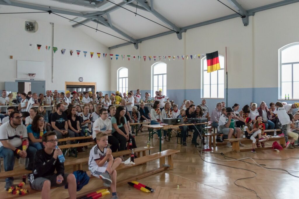 Public Viewing der EM 2016 beim ETSV Lauda – Gemeinsam haben wir uns gefreut und auch gelitten.