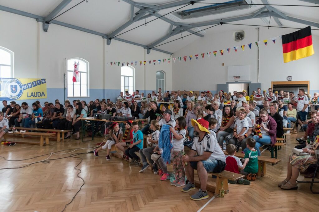 Public Viewing der EM 2016 beim ETSV Lauda – Gemeinsam haben wir uns gefreut und auch gelitten.