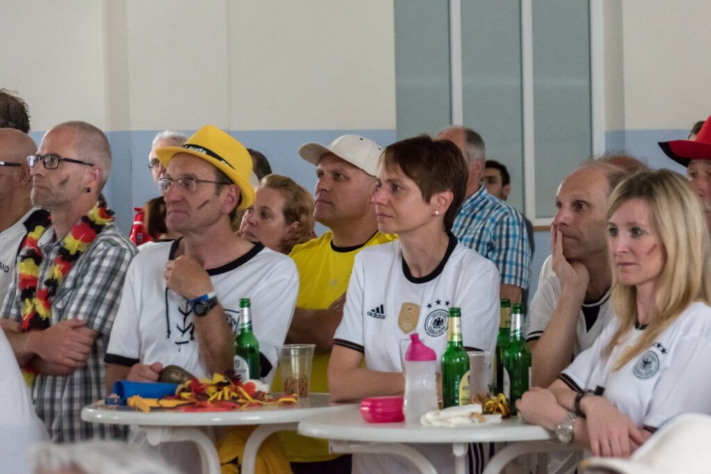 Public Viewing der EM 2016 beim ETSV Lauda – Gemeinsam haben wir uns gefreut und auch gelitten.