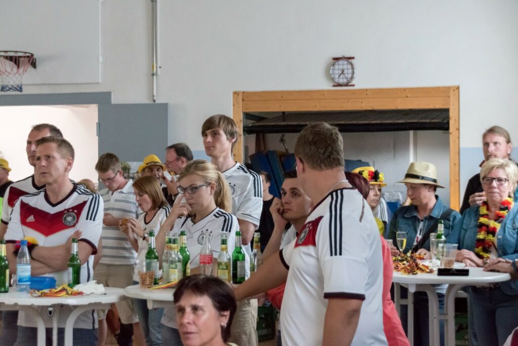 Public Viewing der EM 2016 beim ETSV Lauda – Gemeinsam haben wir uns gefreut und auch gelitten.